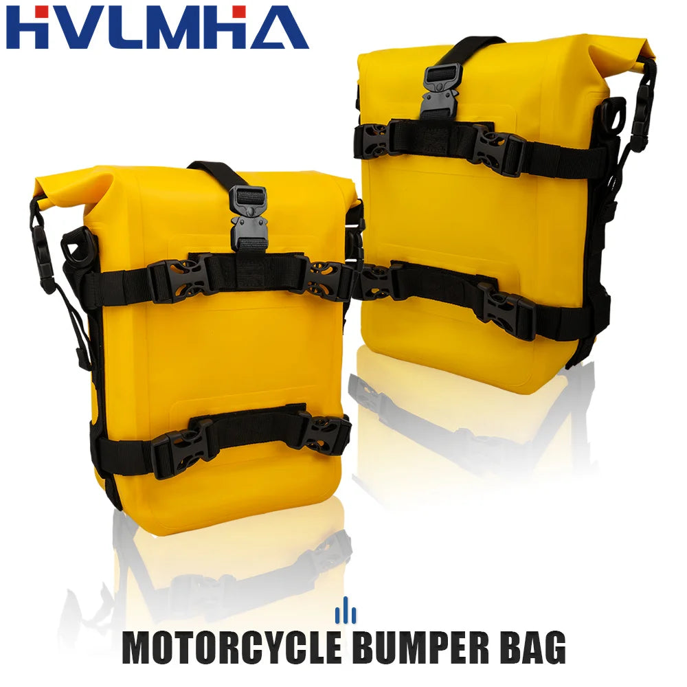 [Bolsa de herramientas] Bolsa de herramientas para barra de protección impermeable para BMW R1200GS y R1250GS ADV / Honda NC750X y CB500X: almacenamiento esencial para reparación de parachoques