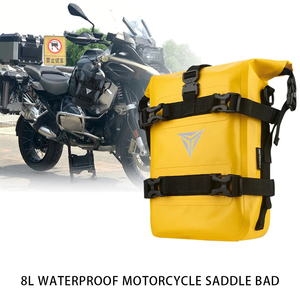 [Bolsa de herramientas] Bolsa de herramientas para barra de protección impermeable para BMW R1200GS y R1250GS ADV / Honda NC750X y CB500X: almacenamiento esencial para reparación de parachoques