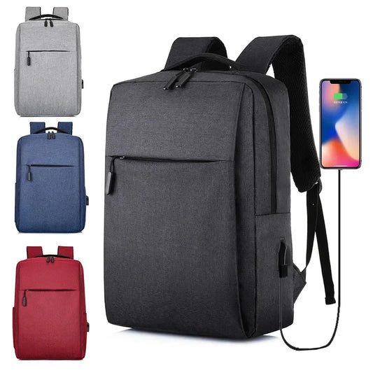 2024 Ultimate Business Backpack: USB Rechargeable, Waterproof, and School-Ready for Your Laptop Adventures!