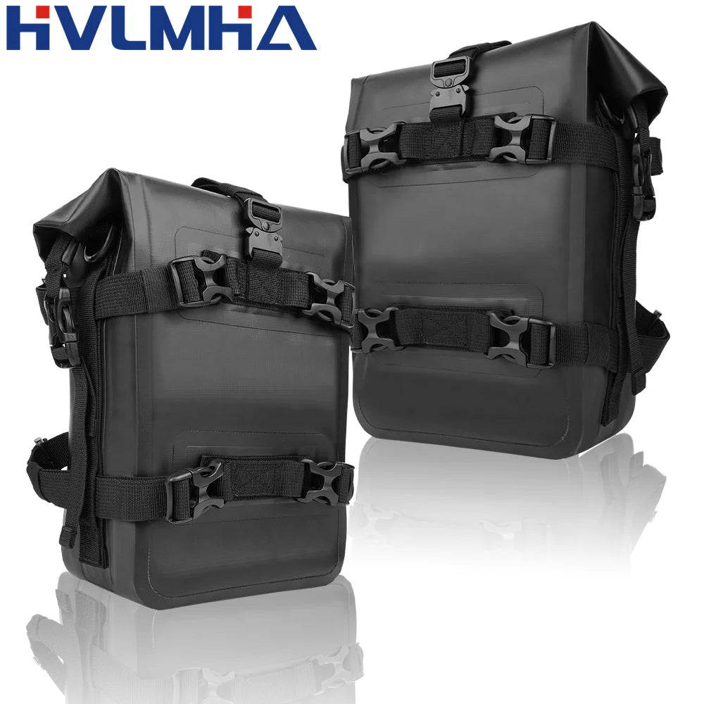 [Bolsa de herramientas] Bolsa de herramientas para barra de protección impermeable para BMW R1200GS y R1250GS ADV / Honda NC750X y CB500X: almacenamiento esencial para reparación de parachoques