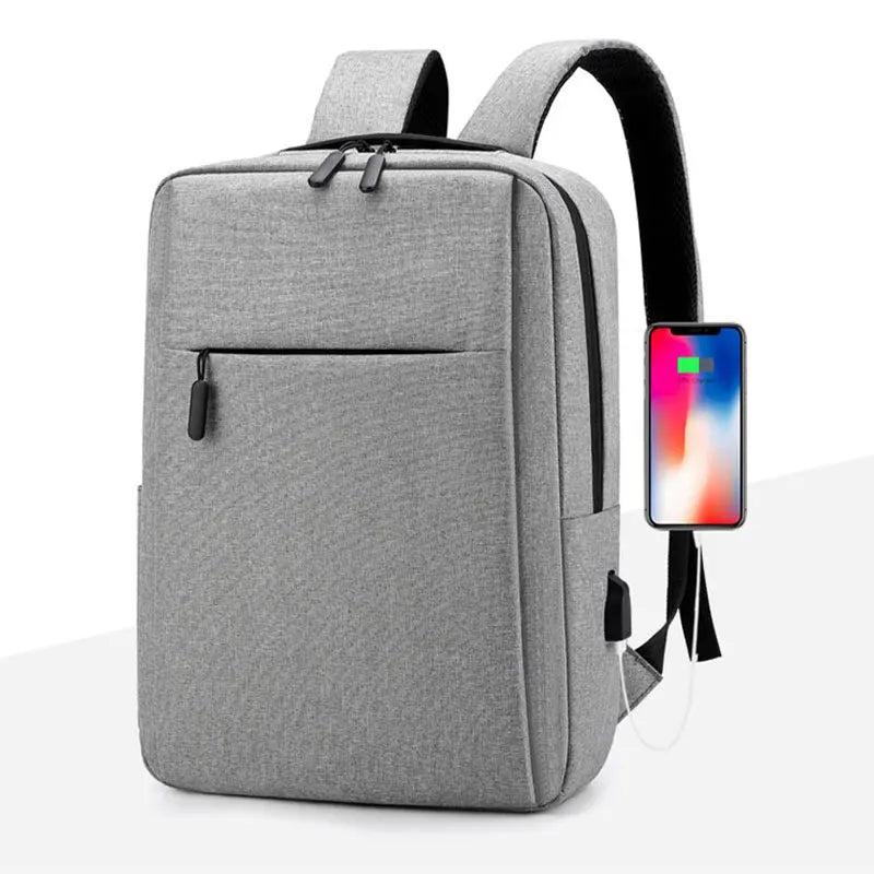 2024 Ultimate Business Backpack: USB Rechargeable, Waterproof, and School-Ready for Your Laptop Adventures!