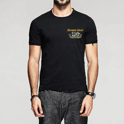 Camiseta clásica de la 101.ª División Aerotransportada de EE. UU.: camiseta de cuello redondo de algodón de alta calidad con diseño de dos lados: regalo informal para hombres - Lumawear