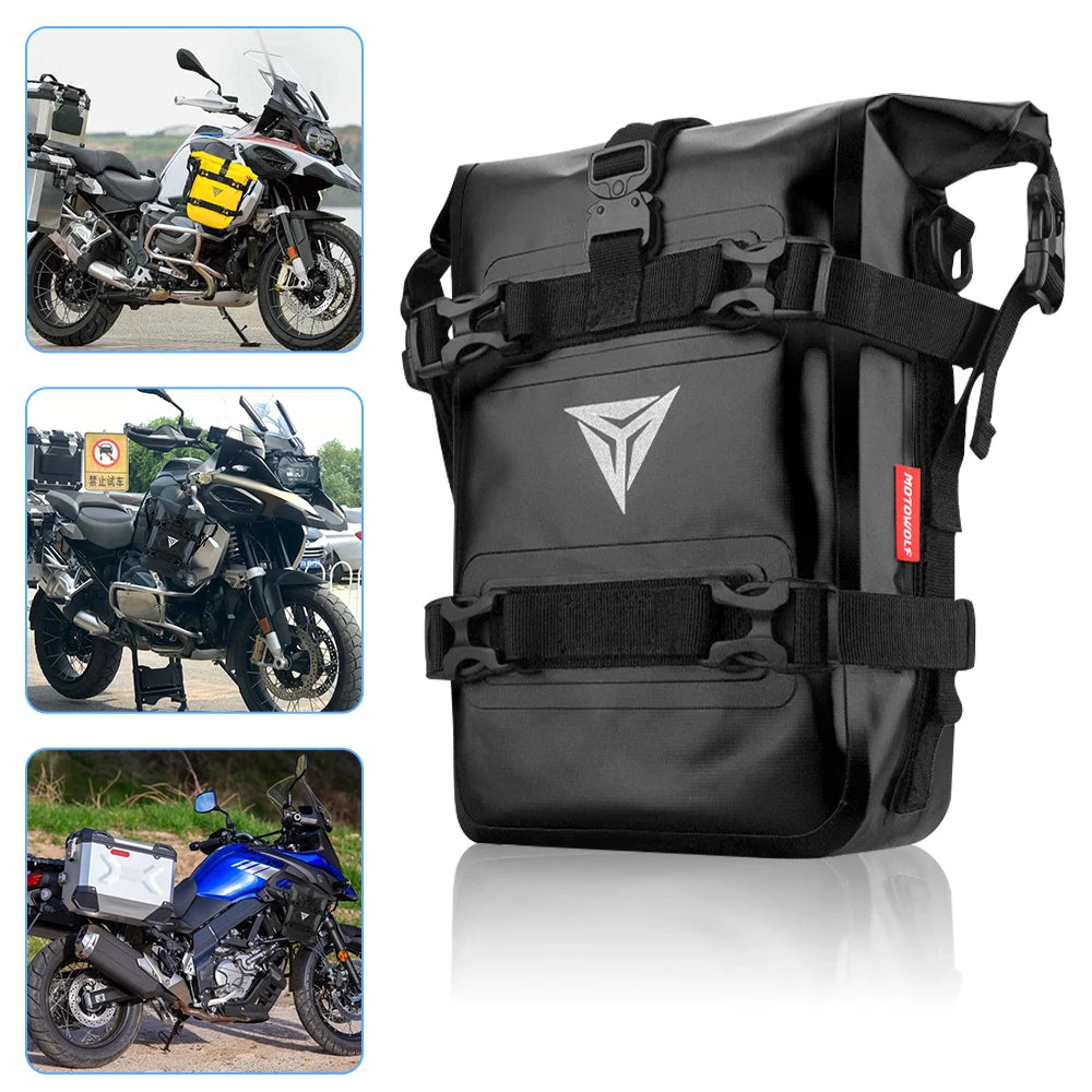 [Tool Bag] BMW R1200GS & R1250GS ADV / Honda NC750X & CB500X Waterproof Crash Bar Tool Bag: Essential Bumper Repair Storage